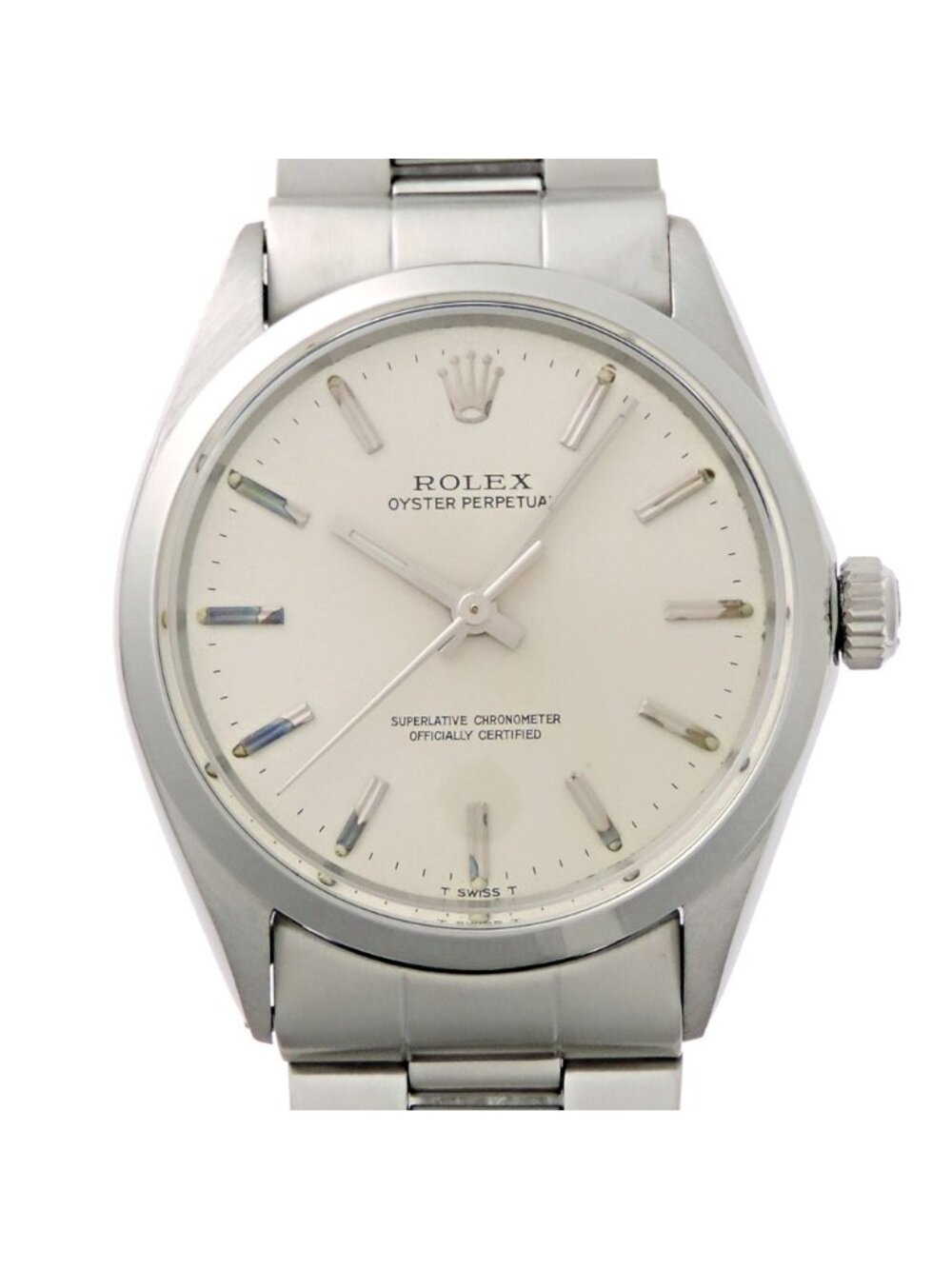 Rolex Watch Silver